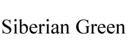 SIBERIAN GREEN trademark