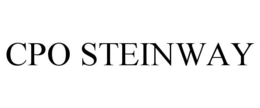 CPO STEINWAY trademark