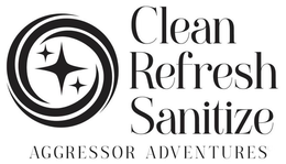 CLEAN REFRESH SANITIZE AGGRESSOR ADVENTURES trademark