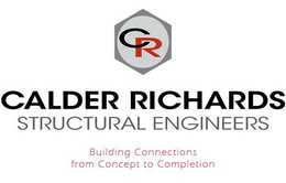 CR CALDER RICHARDS STRUCTURAL ENGINEERS BUILDING CONNECTIONS FROM CONCEPT TO COMPLETION trademark