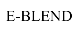 E-BLEND trademark