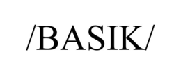 /BASIK/ trademark