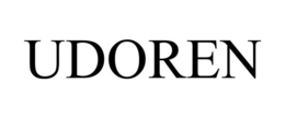 UDOREN trademark
