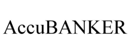 ACCUBANKER trademark