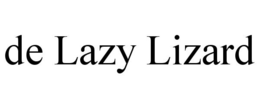 DE LAZY LIZARD trademark