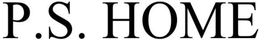 P.S. HOME trademark