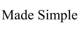 MADE SIMPLE trademark