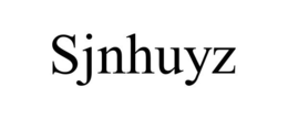 SJNHUYZ trademark