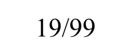 19/99 trademark