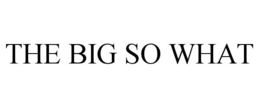 THE BIG SO WHAT trademark