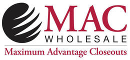 MAC WHOLESALE MAXIMUM ADVANTAGE CLOSEOUTS trademark