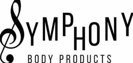 SYMPHONY BODY PRODUCTS trademark