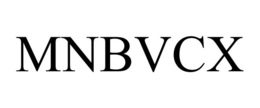 MNBVCX trademark