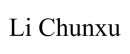 LI CHUNXU trademark