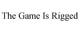THE GAME IS RIGGED trademark