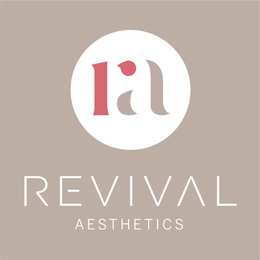 RA REVIVAL AESTHETICS trademark