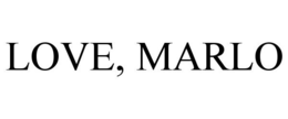 LOVE, MARLO trademark