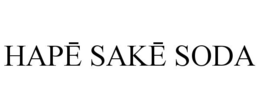 HAPE SAKE SODA trademark