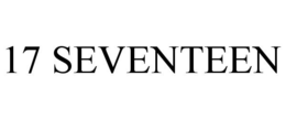 17 SEVENTEEN trademark