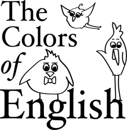 THE COLORS OF ENGLISH trademark