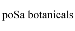 POSA BOTANICALS trademark
