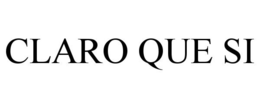 CLARO QUE SI trademark