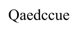 QAEDCCUE trademark