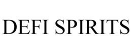 DEFI SPIRITS trademark