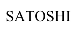 SATOSHI trademark