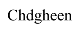 CHDGHEEN trademark