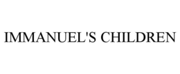 IMMANUEL'S CHILDREN trademark