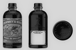 SHANKY & SHIREMAN'S SHANKY'S WHIP MADE IN IRELAND TRADEMARK THE ORIGINAL BLACK LIQUEUR AND WHISKEY BLEND SHANKY & SHIREMAN FINE SPIRITS IRELAND SHANKY'S WHIP ALWAYS ONE TO BUCK THE TREND SHANKY & SHIREMAN FINE SPIRITS IRELAND trademark
