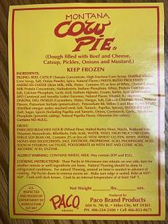 MONTANA COW PIE trademark