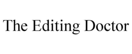 THE EDITING DOCTOR trademark