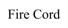 FIRE CORD trademark