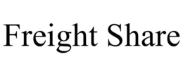FREIGHT SHARE trademark