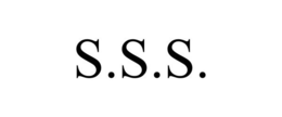 S.S.S. trademark