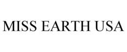 MISS EARTH USA trademark