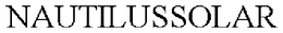 NAUTILUSSOLAR trademark