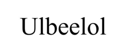 ULBEELOL trademark
