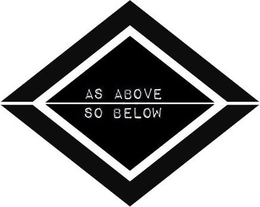AS ABOVE SO BELOW trademark