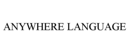 ANYWHERE LANGUAGE trademark