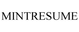 MINTRESUME trademark
