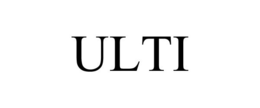 ULTI trademark