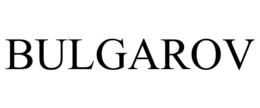 BULGAROV trademark