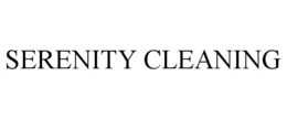 SERENITY CLEANING trademark