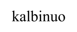 KALBINUO trademark