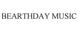 BEARTHDAY MUSIC trademark