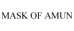 MASK OF AMUN trademark
