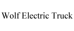 WOLF ELECTRIC TRUCK trademark
